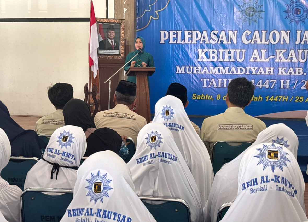 Ini Pesan Wabup Boyolali kepada Jemaah Calon Haji KBIHU Al Kautsar