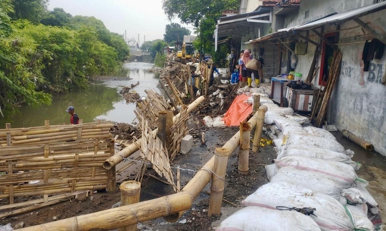 BPBD Jateng Tutup Tanggul Jebol Sungai Silandak, Penanganan Jangka Panjang Disiapkan