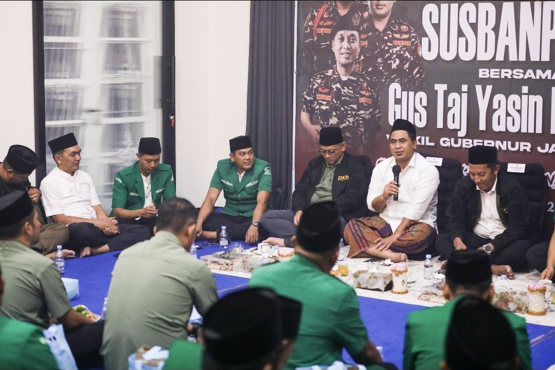 Rumah Dinas untuk Rakyat, Taj Yasin Jamu Peserta Susbanpim Banser