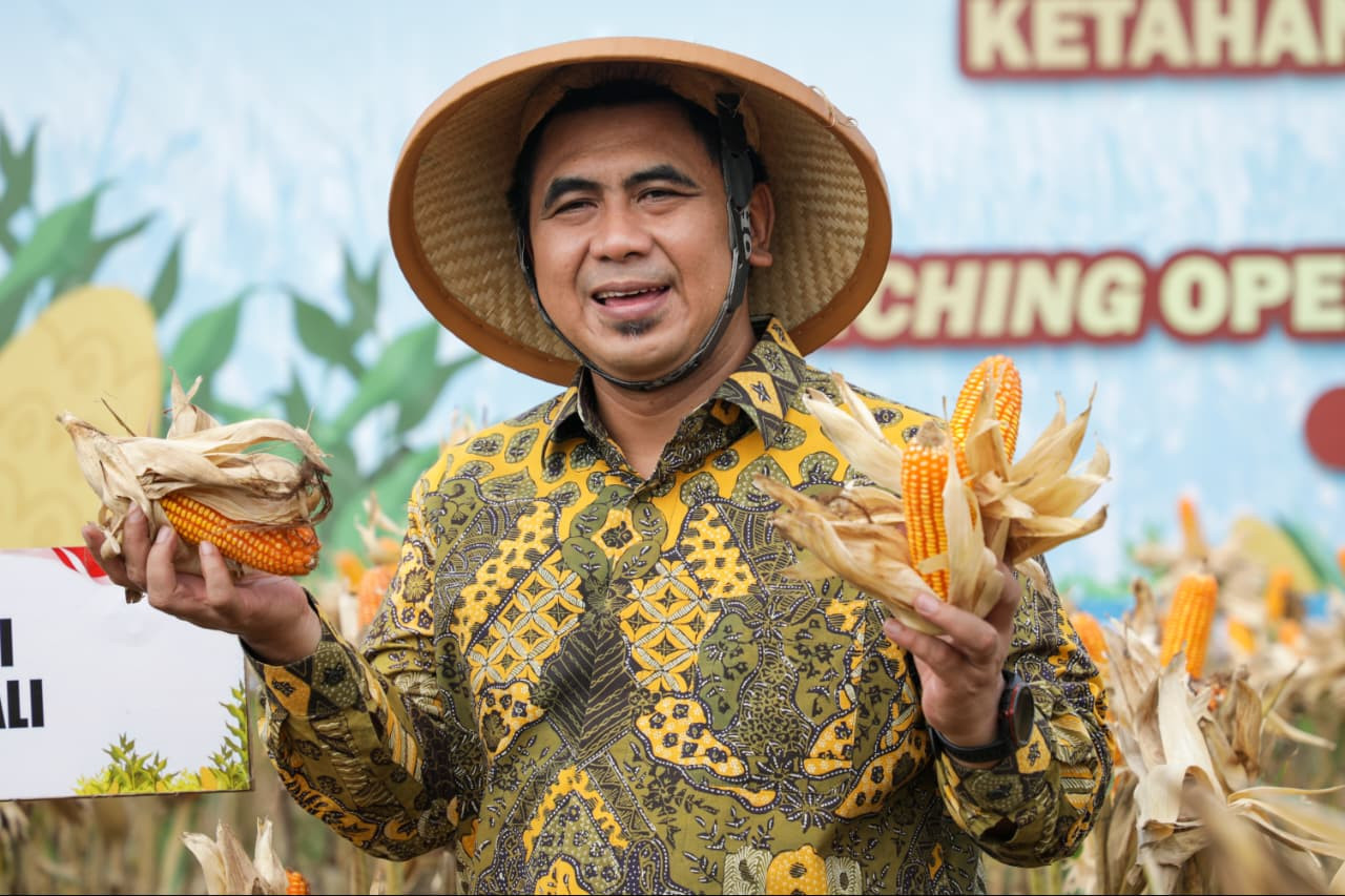 Taj Yasin Hadiri Panen Raya Jagung Serentak, Pemprov Jateng Apresiasi Dukungan Polri untuk Ketahanan