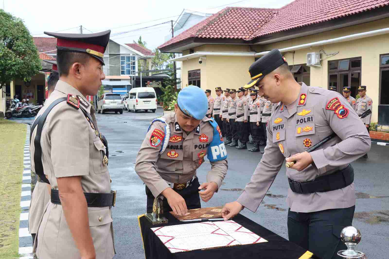 Polres Kebumen Rotasi Tiga Perwira, Kapolsek Rowokele dan Sruweng Berganti