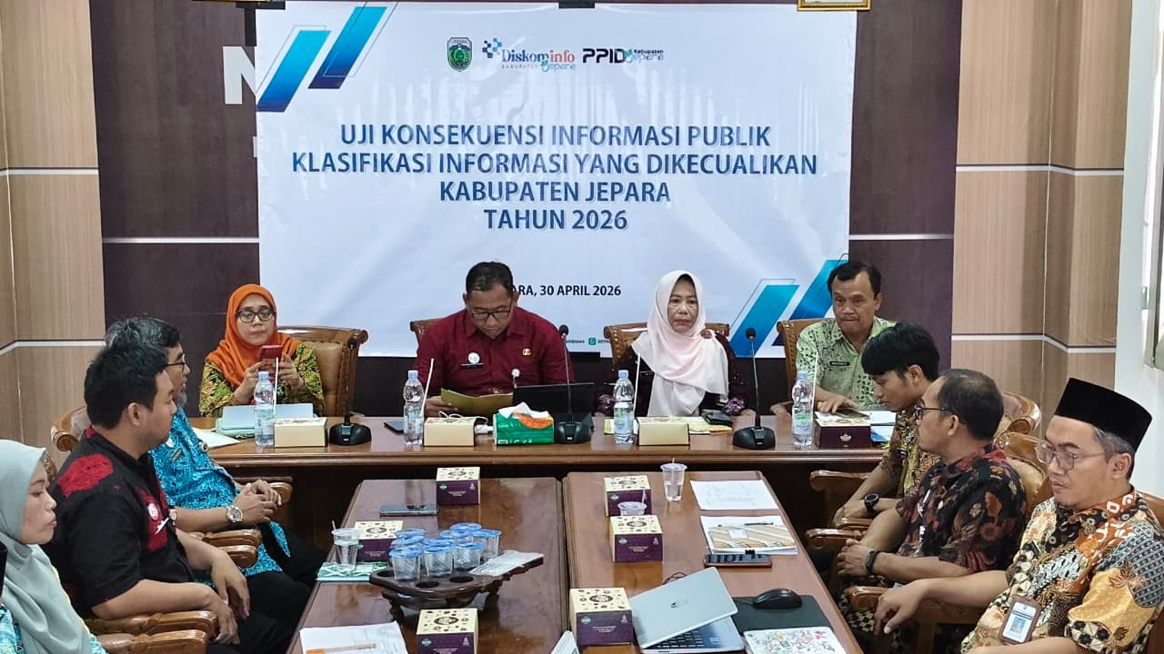 Uji Konsekuensi Tetapkan Klasifikasi Informasi Publik Perangkat Daerah