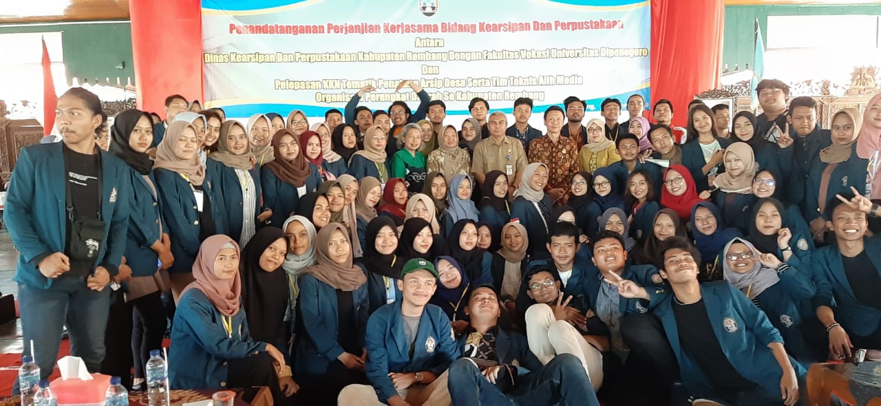 KKN Undip Soroti Kearsipan di Pemerintah Desa di Rembang