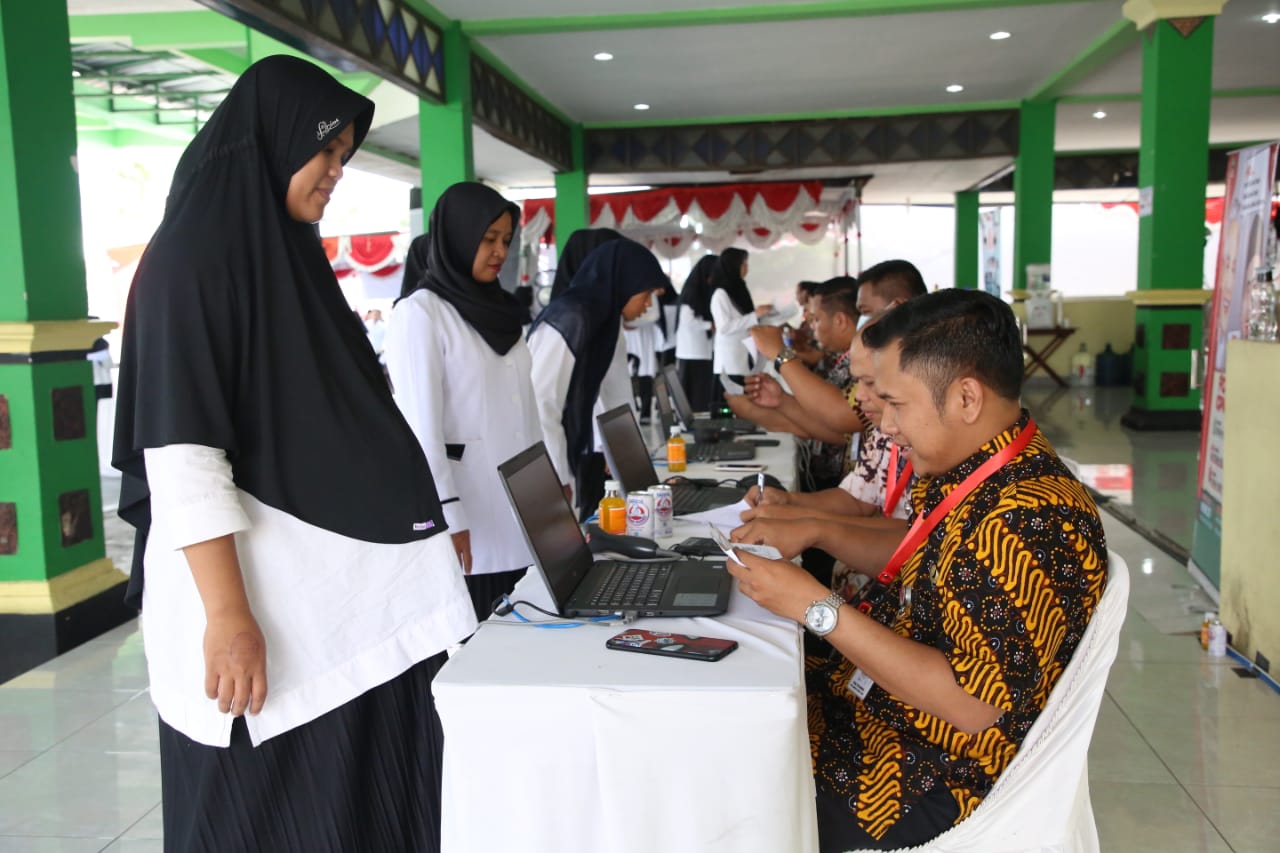 Semangat, Ibu Hamil 8 Bulan Tidak Halangi Tekad Ikut Tes CPNS