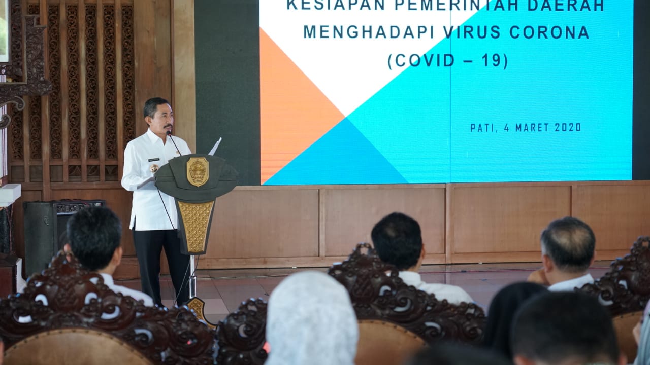 Virus Corona Mulai Memakan Korban, ini Taktik Jitu Bupati Pati