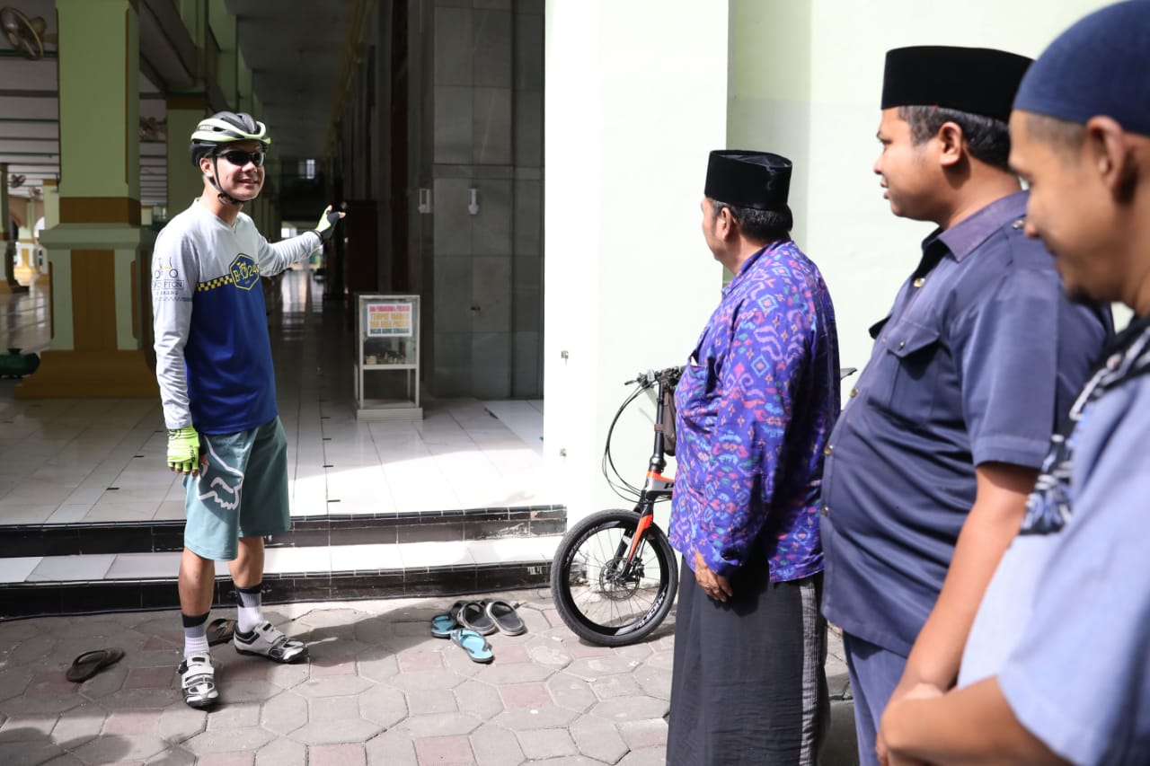 Jelang Jumatan, Protokol Kesehatan di Masjid Dipantau