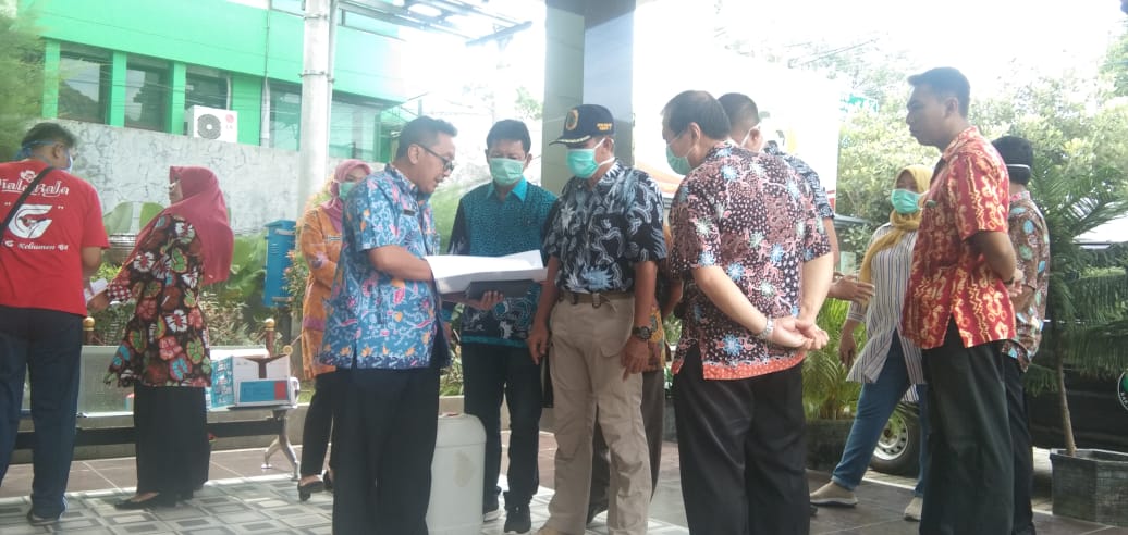 Sidak ke Dinkes, Komisi D DPRD Pati Usulkan Tempat Layanan Pengambilan Cairan Disinfektan