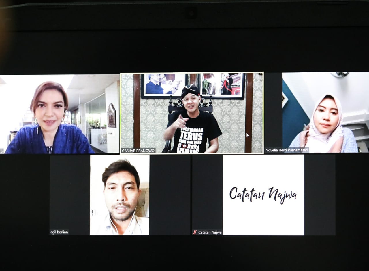 Ada Najwa Shihab, Pasangan Di Semarang ini Curhat ke Ganjar Karena Gagal Menikah