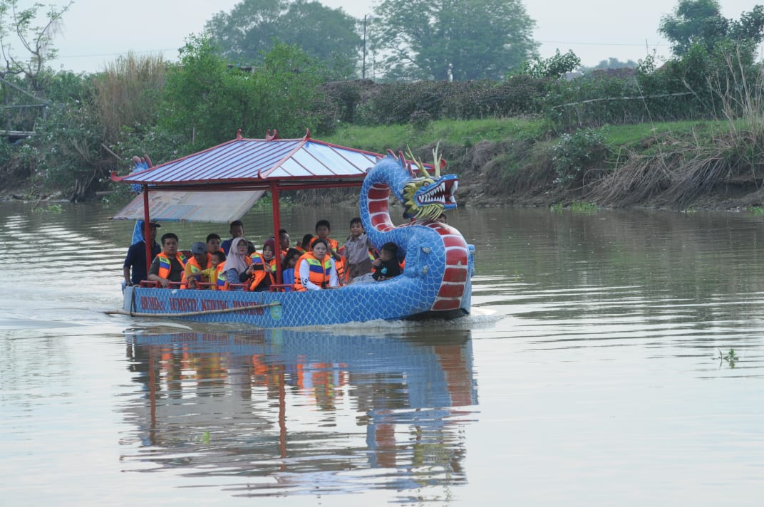 Kreatifitas Desa Kedungpancing Pati dengan Manfaatkan Sungai Silugonggo untuk Wisata