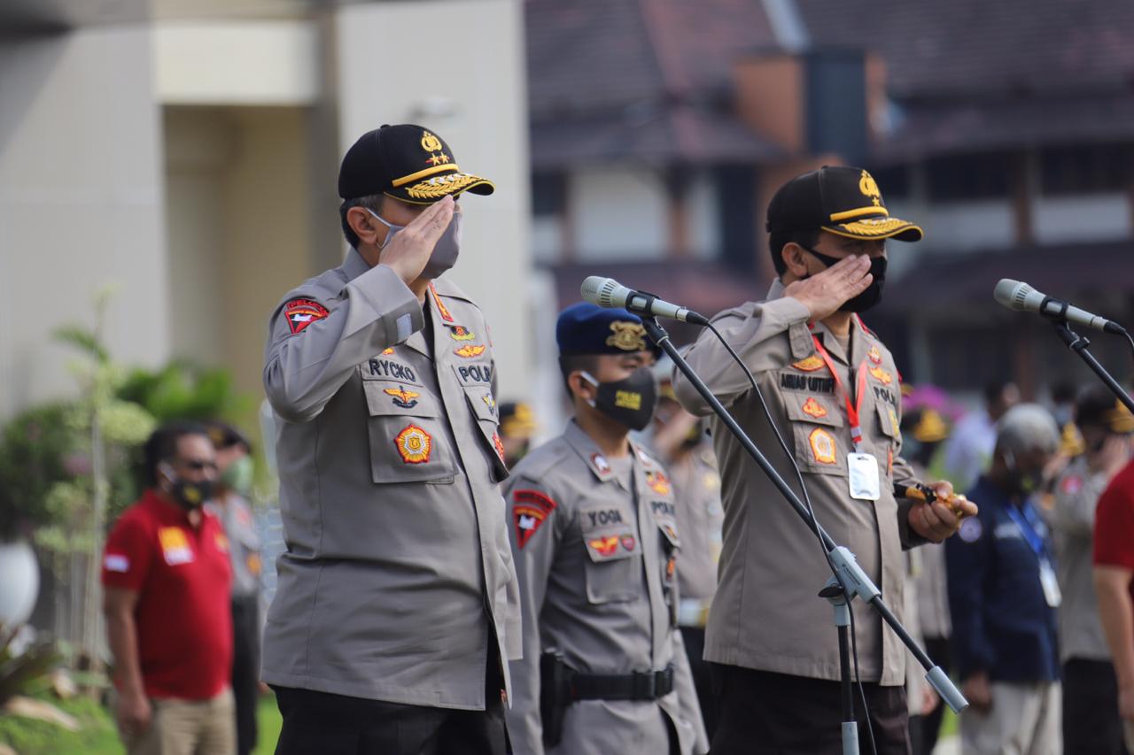 Giat Pagi Polda Jateng Berlangsung Haru, ada apa?