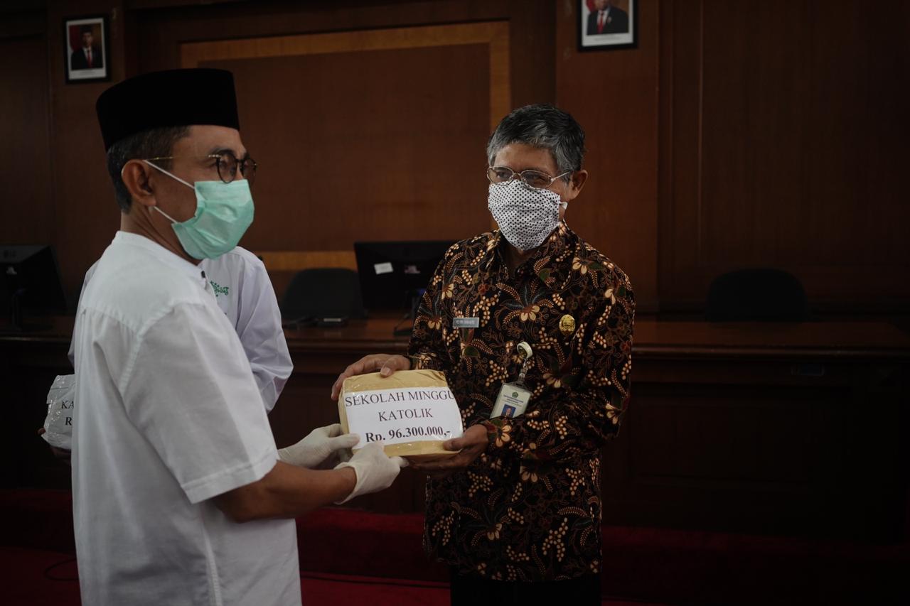 Ungkap Bantuan Guru TPQ dan Madin hampir Terkena Refokusing Penanganan Covid-19