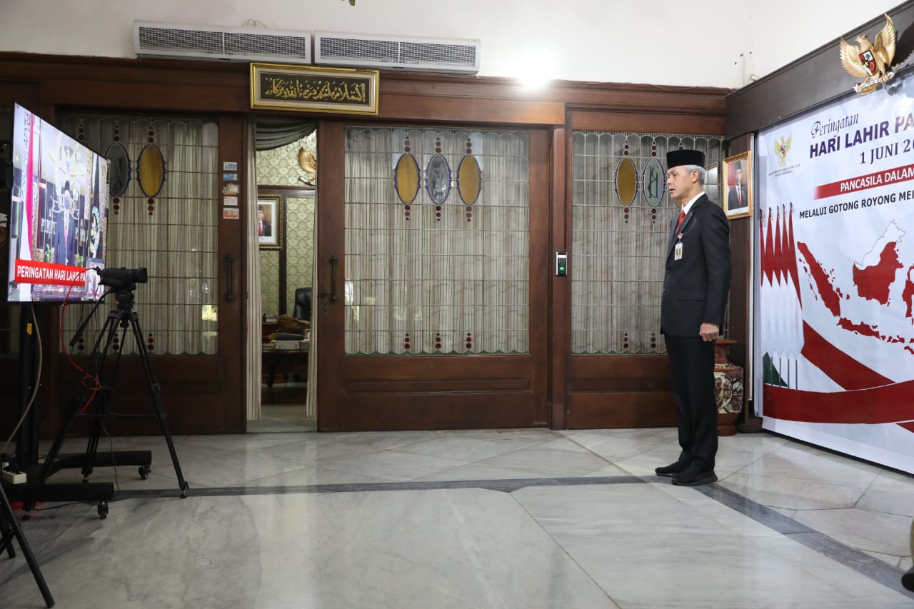 Ganjar Beberkan Penerapan Nilai Pancasila di Tengah Corona