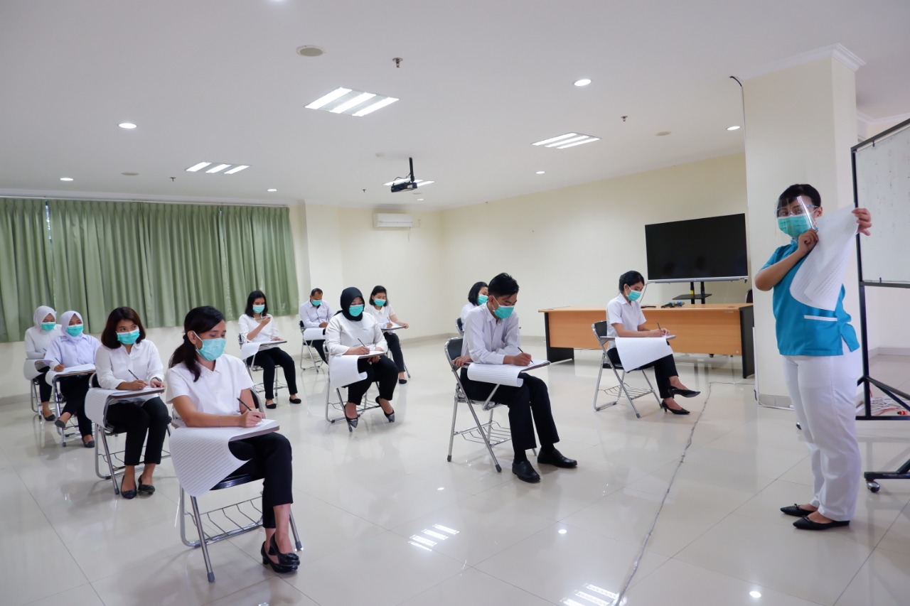 Gelar Test Psikologi, RS KSH Terapkan Protokol Kesehatan