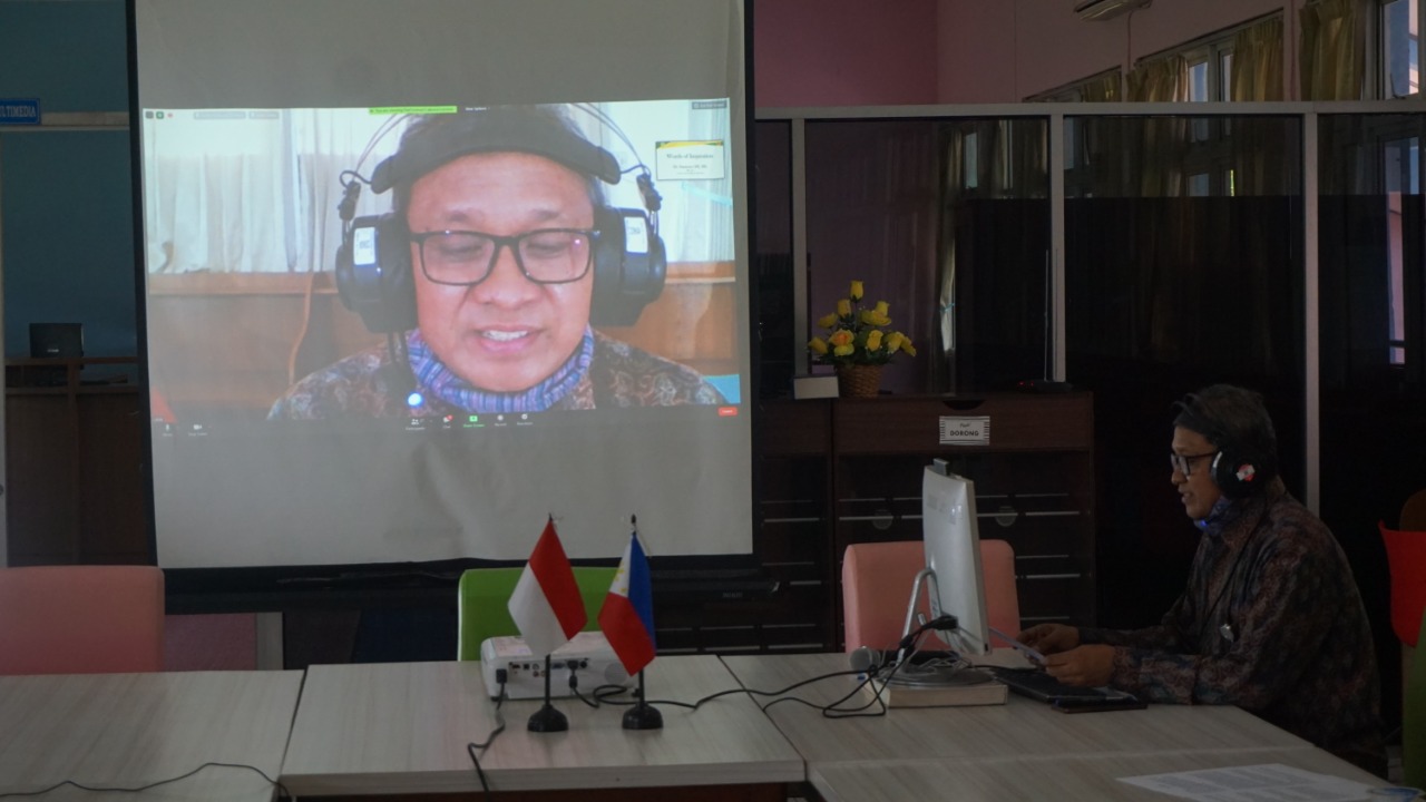 Jalin Kerjasama dengan Universitas Filipina, Gelar Kuliah Daring