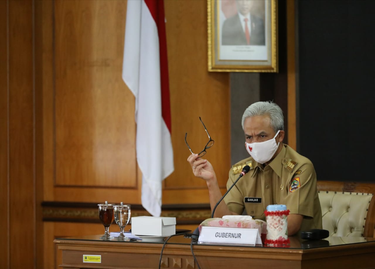 Kumpulkan Kasatpol se-Jateng, ini Instruksi Penting Ganjar