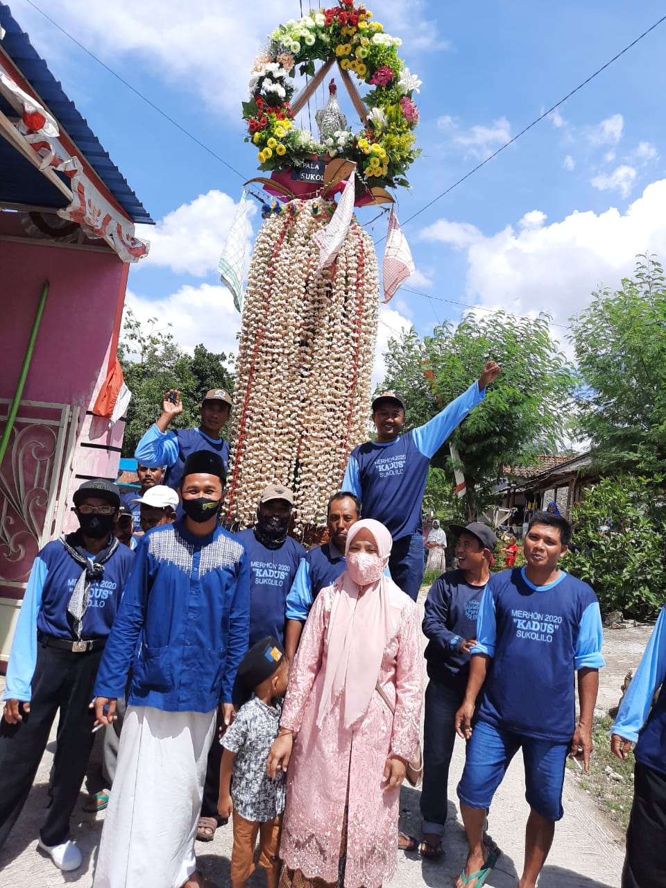 Meski Sederhana, Desa Sukolilo Tak Tinggalkan Meron Saat Pandemi