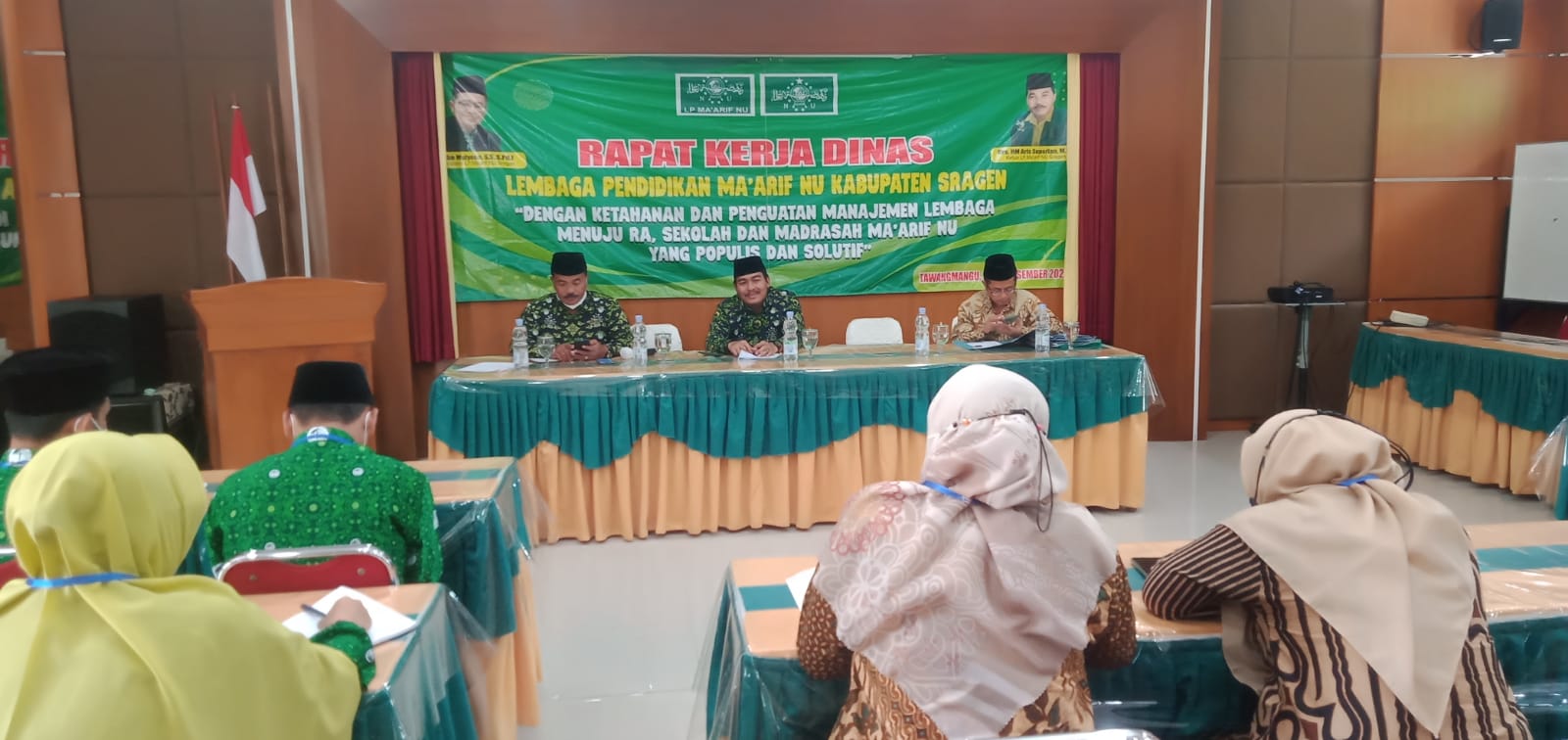 Bangun Sinergitas Pengelolaan Pendidikan, LP Ma’arif Sragen Gelar Rakerdin