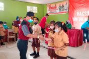 Genjot Target Vaksinasi, Binda Jateng Bagi Doorprize ke Anak Sekolah dan Lansia