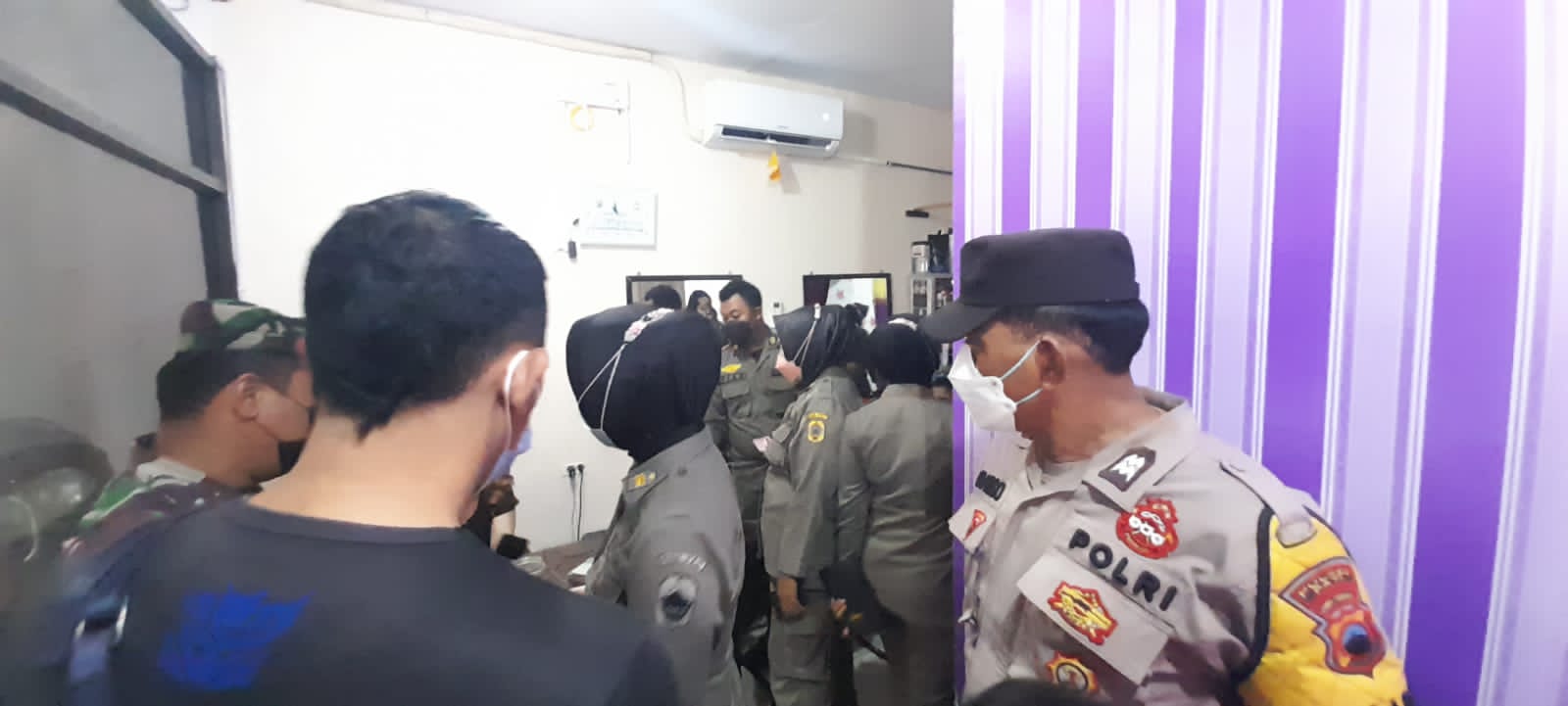 Operasi Rumah Kos dan Salon, Temukan Empat Pasangan di Luar Nikah dan Tiga Penghuni Kos Tanpa Identitas