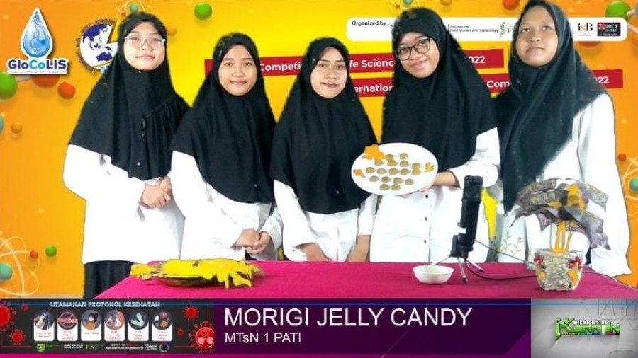 Permen Jelly Antar Tim Riset MTsN 1 Pati Raih Medali Ajang Internasional