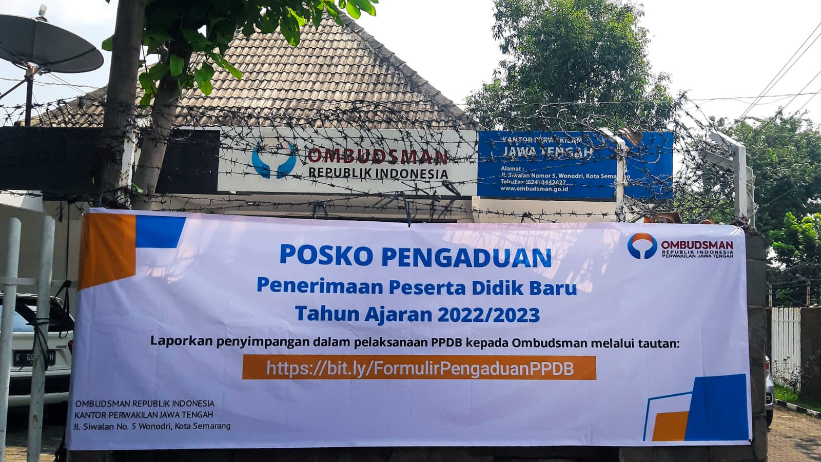 Ombudsman RI Perwakilan Jateng Buka Posko Pengaduan PPDB 2022