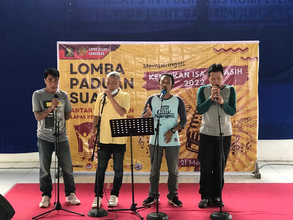 Lapas Semarang Gelar Lomba Paduan Suara untuk Napi