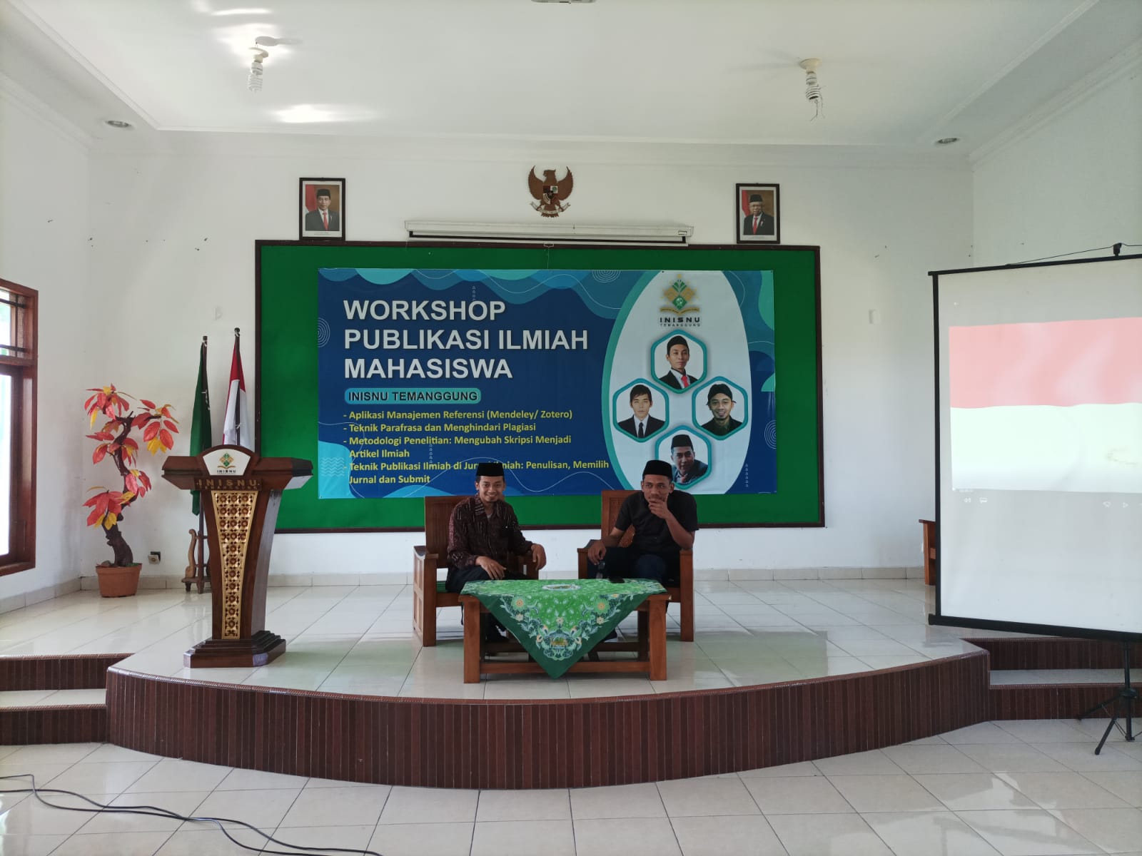 Kuatkan Mutu, INISNU Gelar Workshop Publikasi Ilmiah Mahasiswa