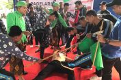 Hari Lahir Pancasila, Napi dan Petugas Lapas Semarang Mainkan Peran Drama Kolosal “Babad Diponogoro”