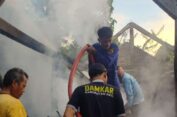 Warung Makan Dekat SPBU di Tlogowungu Terbakar
