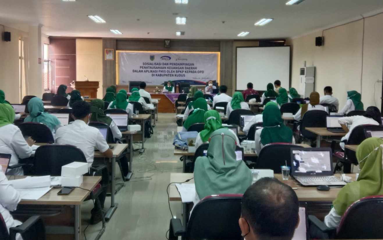 BPPKAD Kudus Gelar Sosialisasi Aplikasi FMIS, Komitmen Penatakeuangan Daerah Akuntabel dan Transparan