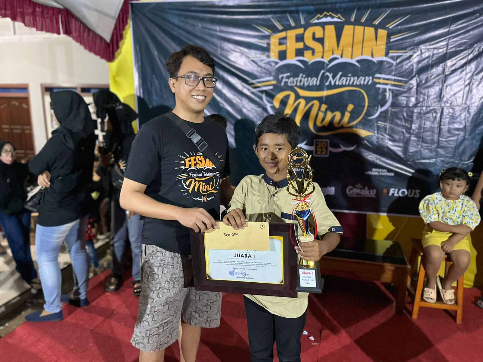 Wadahi Kreasi Anak-Anak, Festival Mainan Mini di Trangkil Berlangsung Meriah