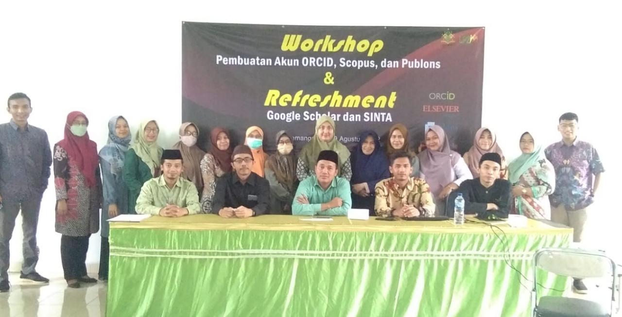 Kuatkan Publikasi Dosen, LP2M INISNU Gelar Workshop Pembuatan ID Peneliti