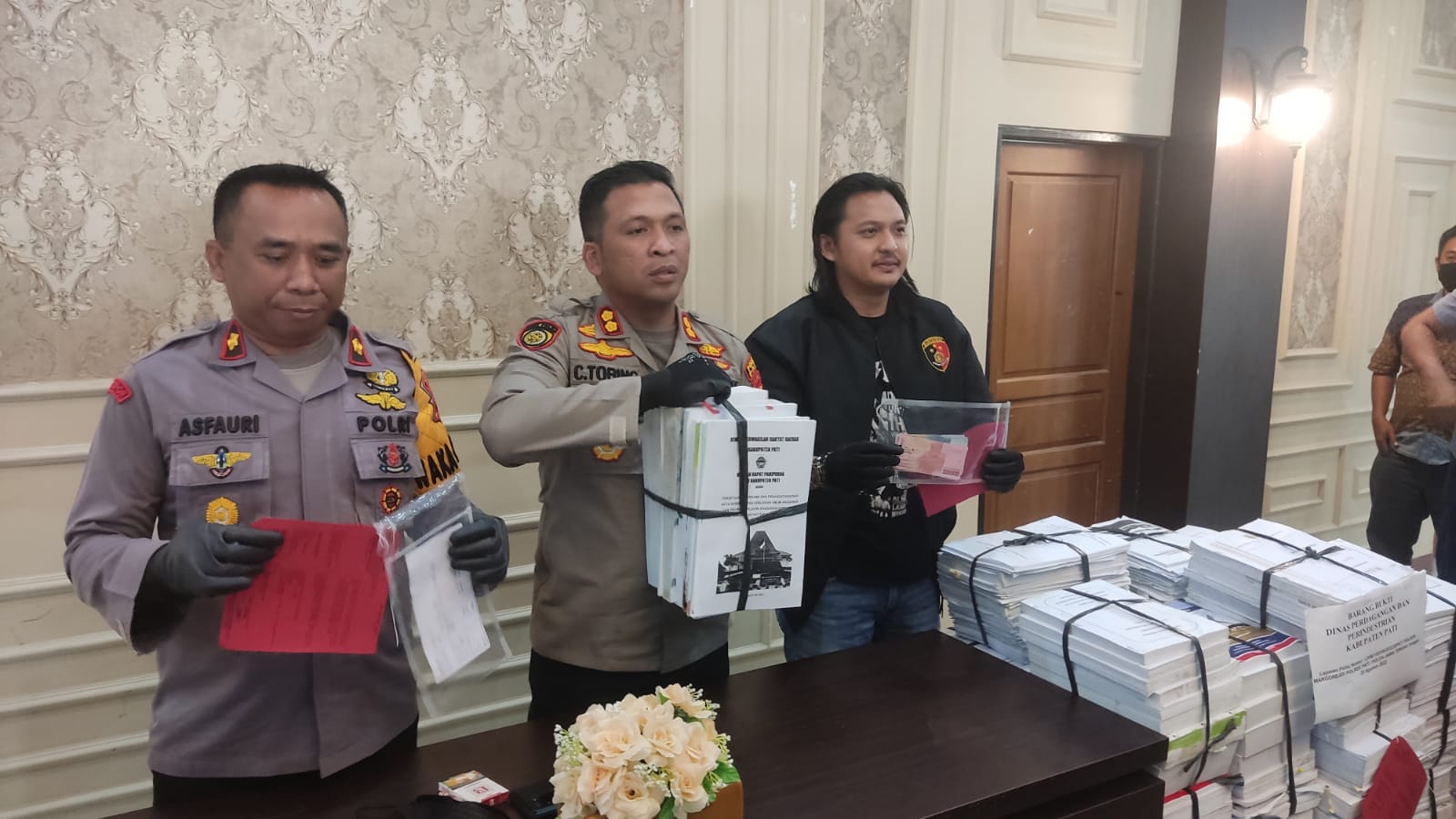 Pencuri Dokumen Penting di Kantor DPRD Pati Diringkus