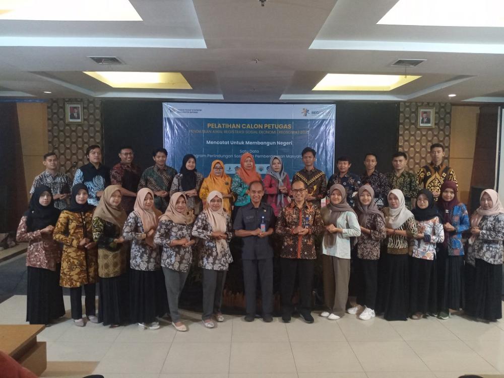 Dukung Kesesuaian Data Penerima Bantuan, Petugas Dilatih Regsosek