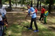 Dinparbudpora-KONI Gelar Sosialisasi Woodball Bagi Pelajar