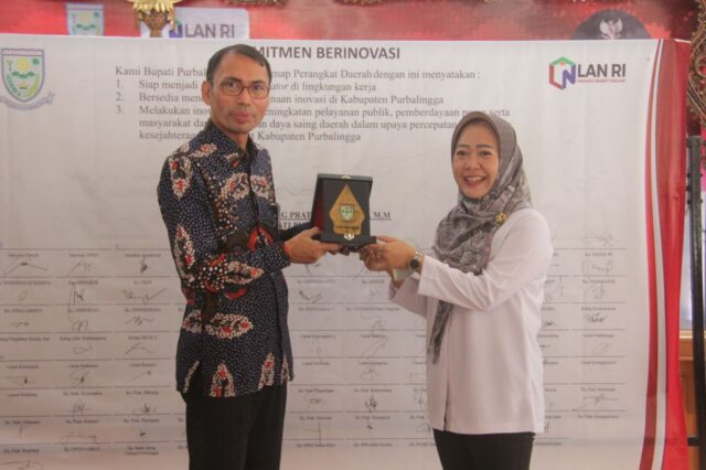 Bupati Minta OPD Tandatangani Komitmen Bersama dalam Berinovasi