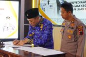 Pemkab Jepara Teken MoU Pengadaan Voorijder Dengan Polres Jepara