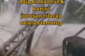 Video Jembatan Serayu Adipala Rusak Diterjang Bah, BPBD Cilacap : Hoax