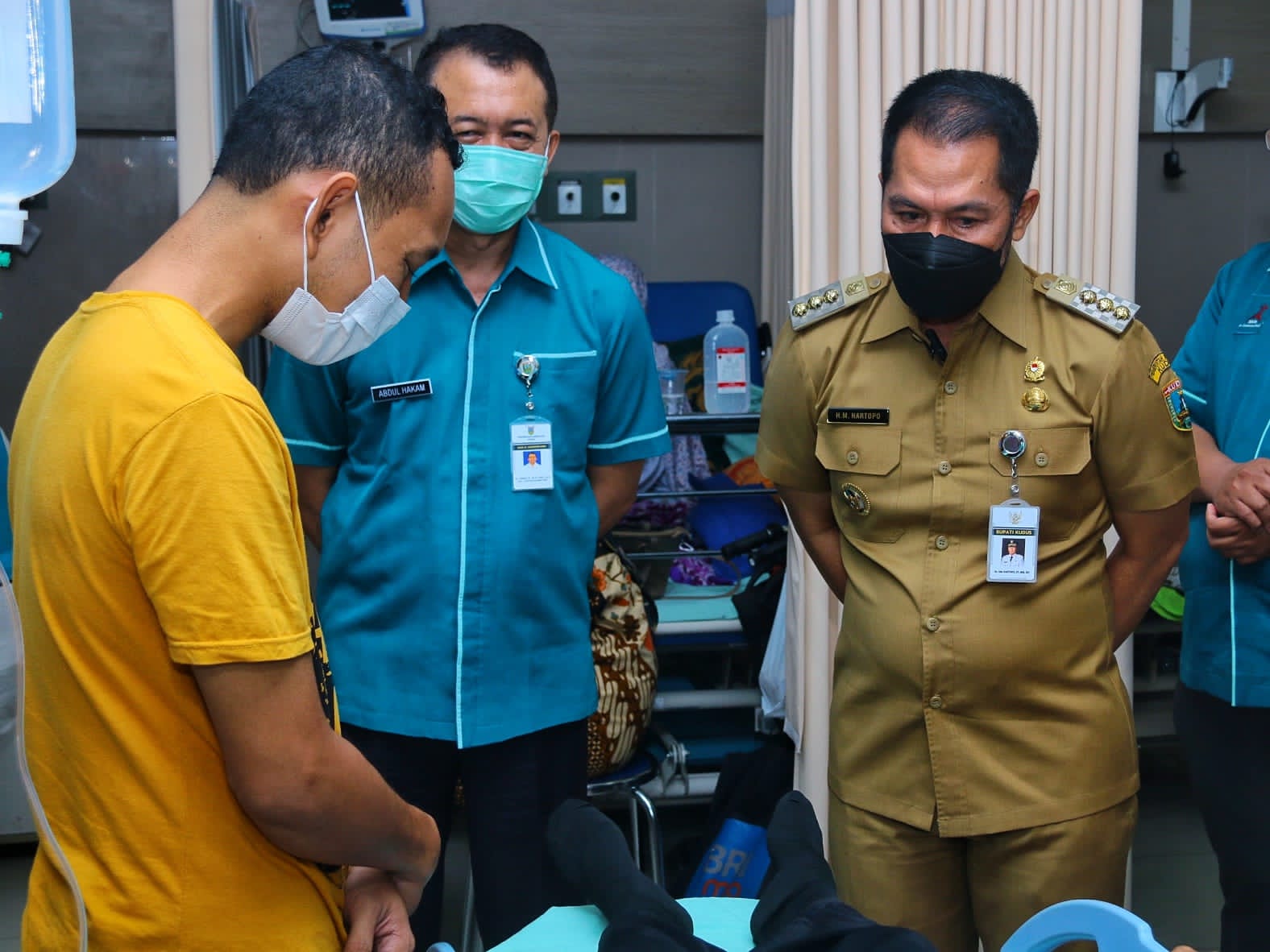 Bupati Hartopo Tinjau Pelayanan RSUD dr. Loekmono Hadi Kudus