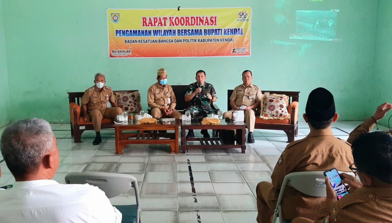 Rakor Pamwil, Bakesbangpol Kendal Minta Jaga Persatuan dan Kesatuan Bangsa