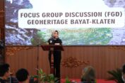 Dukung Geoheritage Bayat Jadi Geopark Nasional, Pemkab Klaten Gelar FGD