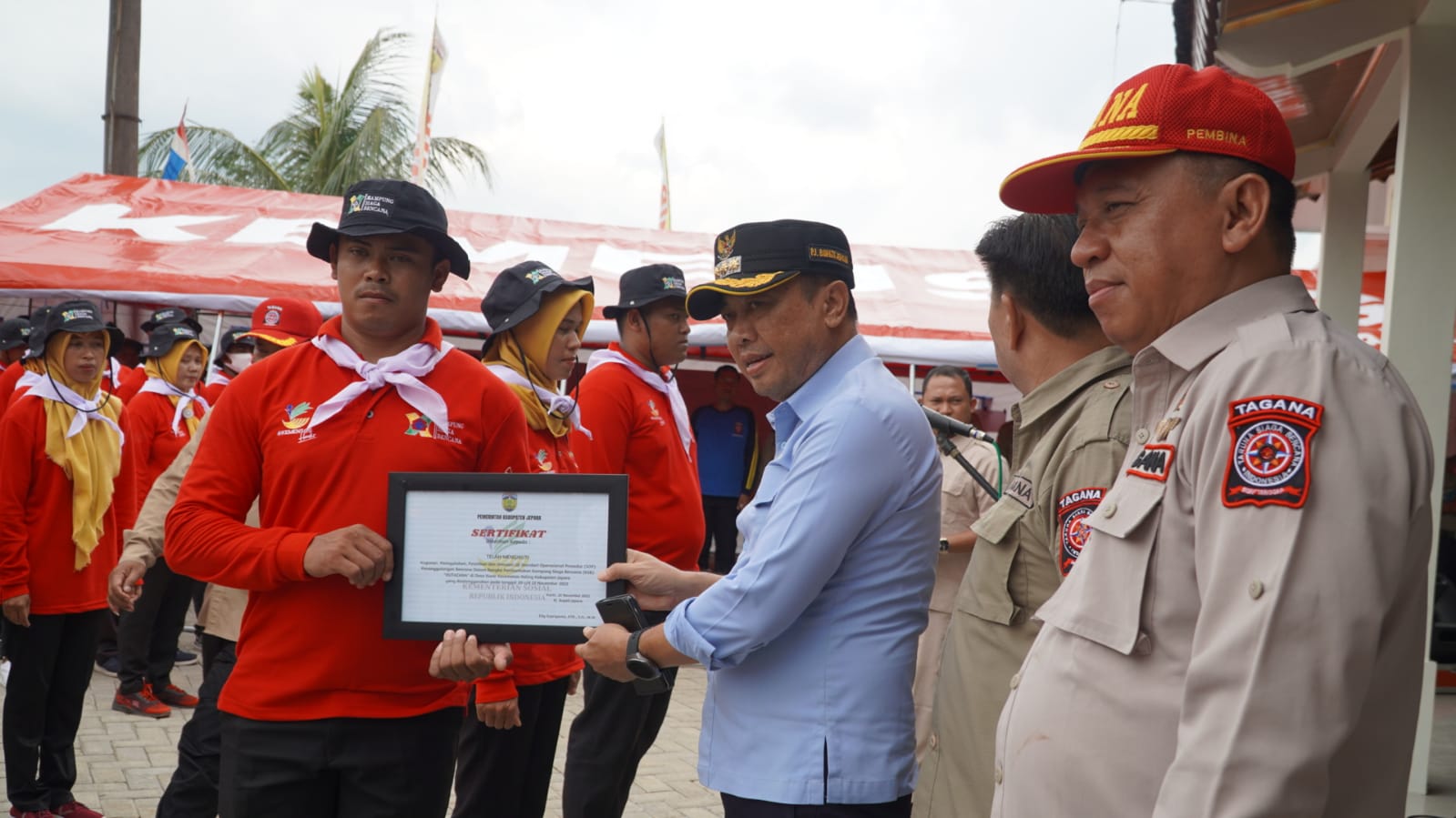 Pj. Bupati Tetapkan Desa Kunir Sebagai Kampung Siaga Bencana Pertama di Jepara
