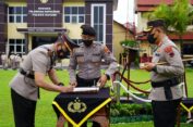 Sertijab Kasatlantas, Kapolres Batang Minta Persiapkan Pengamanan Natal dan Tahun Baru