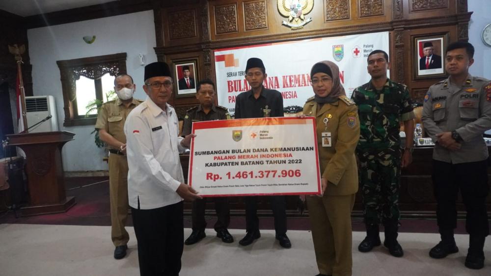 Bulan Dana PMI Batang Tahun 2022 Naik 17,75%