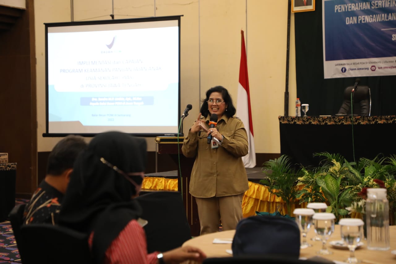 BBPOM dan Pemprov Jateng Bersinergi Awasi Jajanan Sehat untuk Anak Sekolah