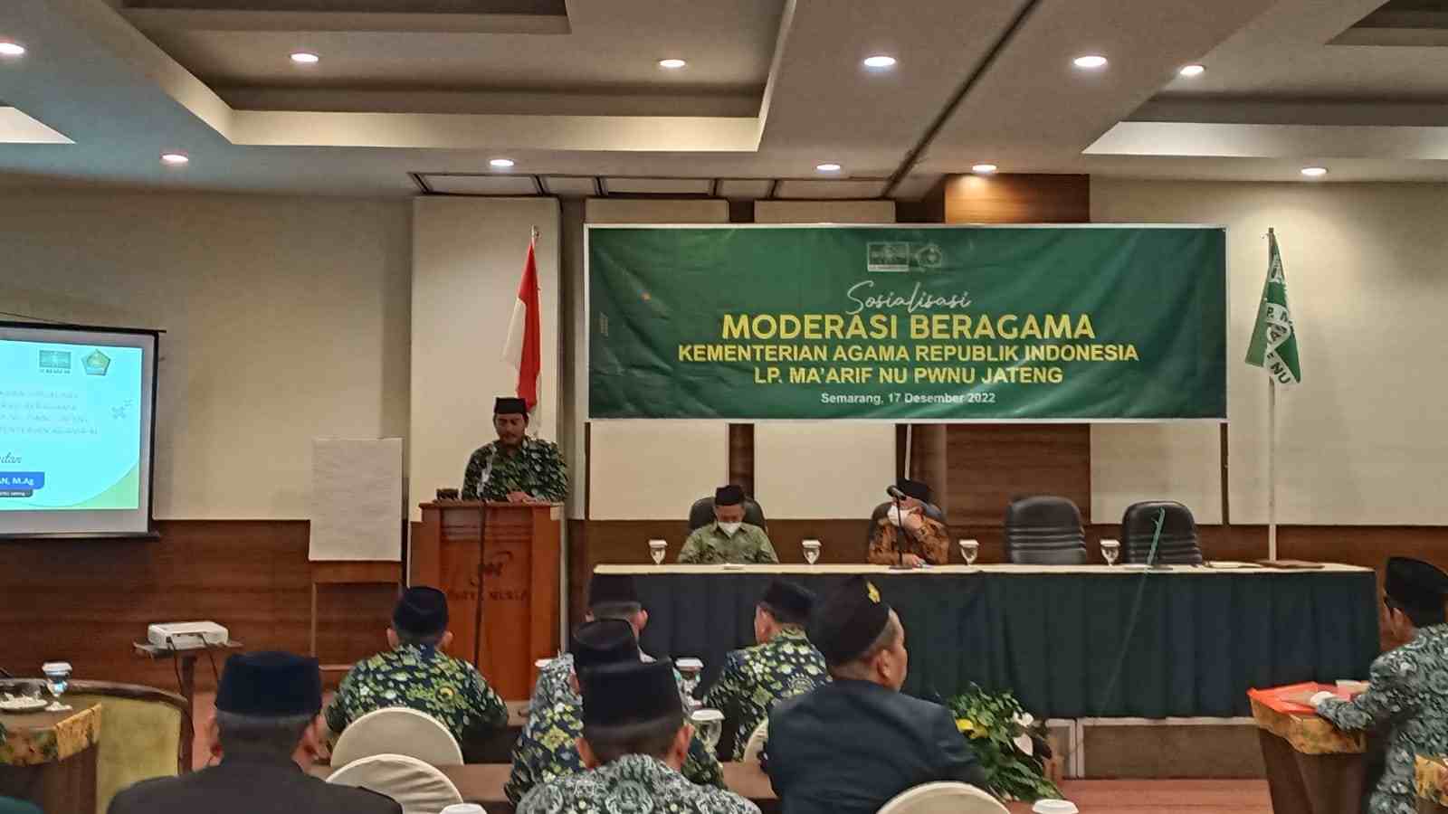 Ma’arif NU Jateng Gelar Penguatan Moderasi Beragama