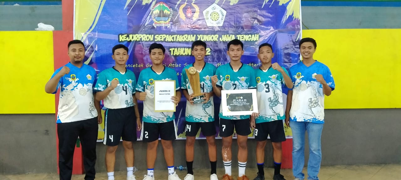 Tim Sepak Takraw Asal Pati Raih Juara 2 dalam Kejurprov Junior di Jepara