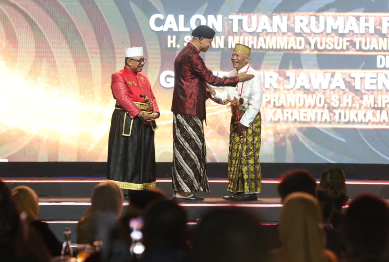 Hadiri Festival Adat Budaya Nusantara II, Para Raja Puji Ganjar