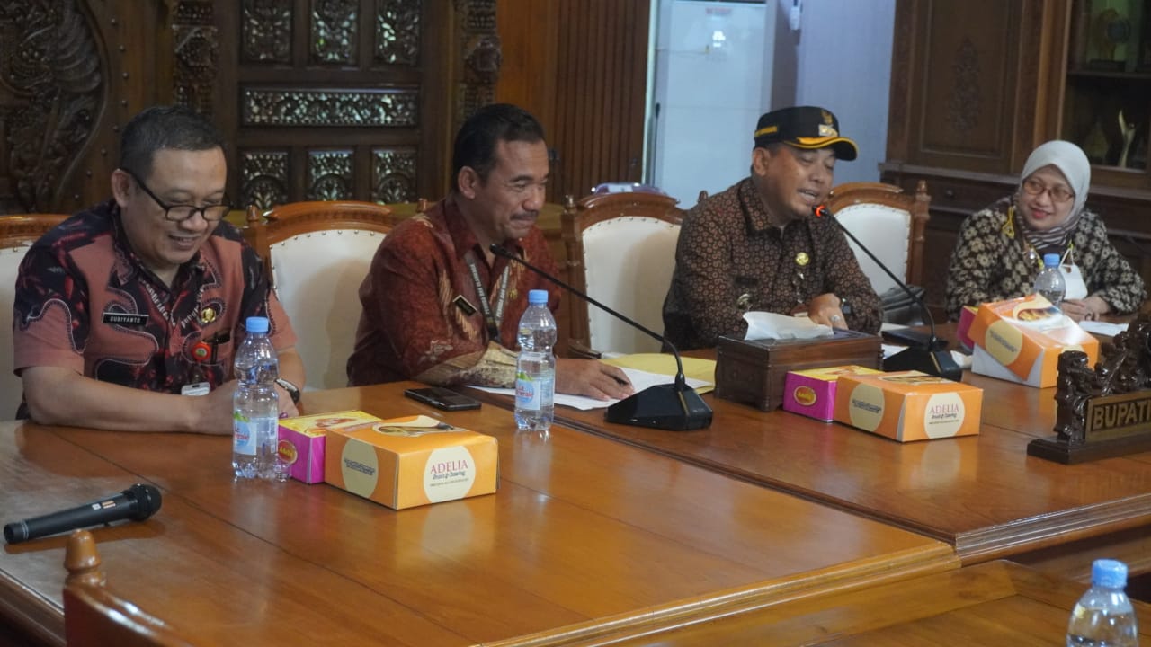 Audiensi IKM dan Perencanaan Berbasis Data dengan Pj Bupati Jepara