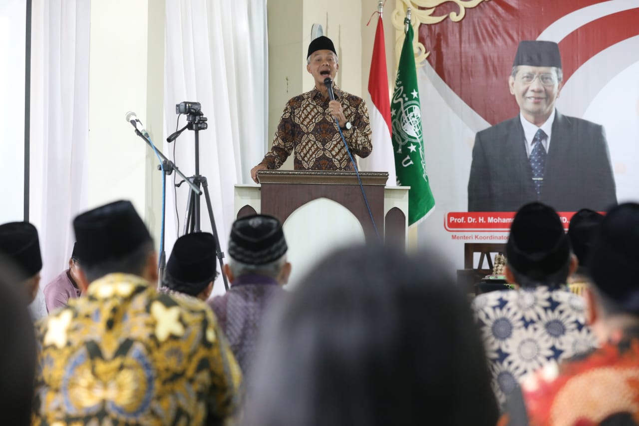 Ganjar : Jadikan Halaqoh Kebangsaan Sebagai Ruang Moderasi Beragama